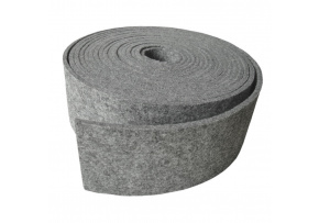 Decorative felt 3 mm color Gray, strip 10x150 cm, 300 gr Decorative felt 3 mm color Gray, strip 10x150 cm, 300 gr