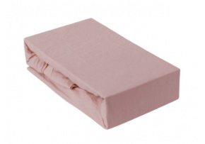 Fitted sheet 90x200 cm Jersey, color Beige