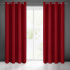 Blackout curtain with eyelets RED 135X250 cm