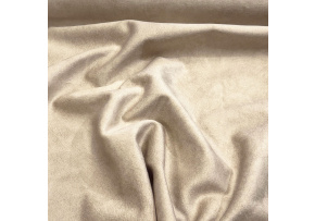 Velvet upholstery fabric Salvador Beige for furniture, by the meter - Pet Proof Velvet upholstery fabric Salvador Beige for furniture, by the meter - Pet Proof
