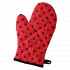 Kitchen Oven Mitt, Red Polka Dot