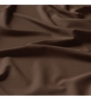 Solid-colored cotton fabric, 125 g/m², width 160 cm, brown