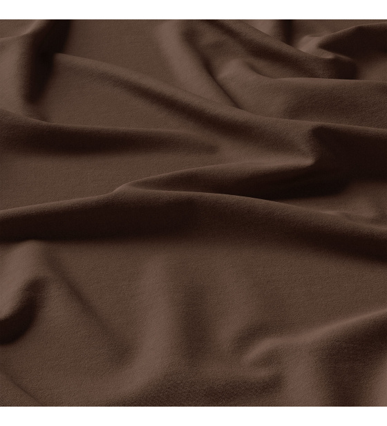 Solid-colored cotton fabric, 125 g/m², width 160 cm, brown