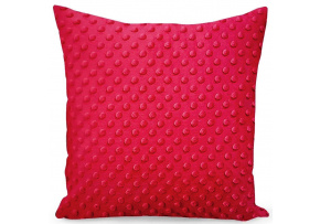 Microfleece Pillowcase 40X40 cm, Color Red