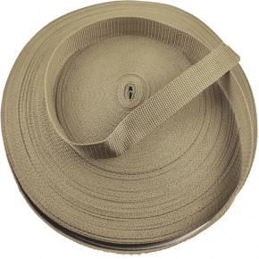 Polypropylénový popruh 30 mm béžový (balení 50 m)