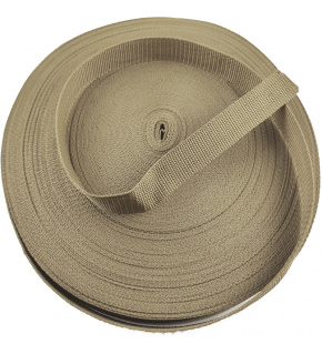 Polypropylene strap 30 mm beige (50 m package)
