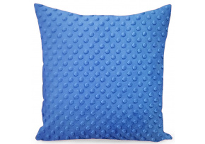 Microfleece pillow cover 40x40 cm, color Blue