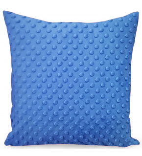Microfleece pillow cover 40x40 cm, color Blue