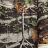 Waterproof fabric Kodura PVC coating 600D, 360 g/m², width 150 cm, autumn on brown