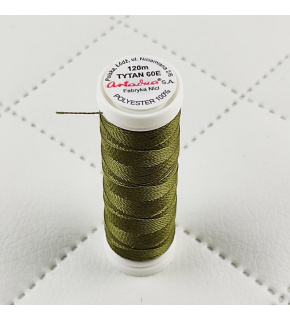 Sewing thread Titan 60E 120 m color khaki 2582 small