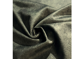 Velvet upholstery fabric, Infinity, Winter Moss