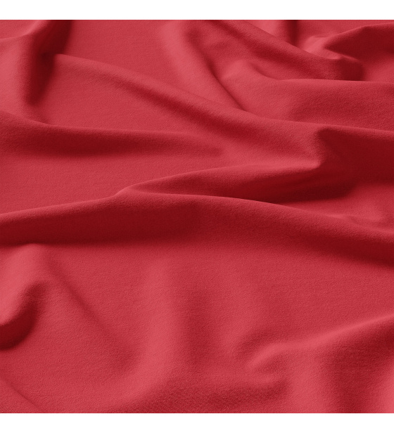Solid-colored cotton fabric, 125 g/m², width 160 cm, red