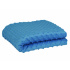 Minky dot fabric, 380 g/m², width 160 cm, by the meter, turquoise