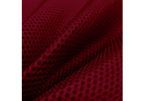 3D Mesh Knitted Burgundy