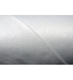 Interlining with adhesive, color White 40 gr/m2