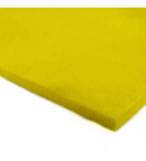Decorative felt 3 mm color Yellow