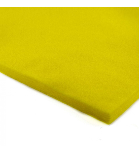 Decorative felt 3 mm color Yellow