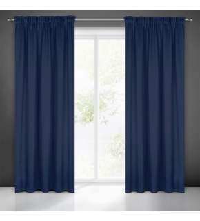 Blackout curtain with pleating tape GRANAT 135X270 cm
