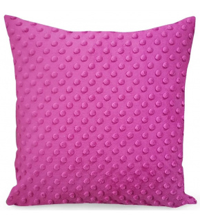 Microplush Pillow Cover 40x40 cm, Color Fuchsia