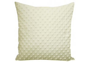 Microplush Pillow Cover 40X40 cm, Color Cream