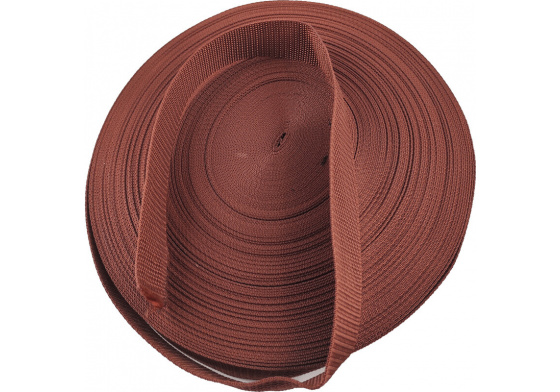 Polypropylene strap 30 mm lt. brown (packaging 50 m)