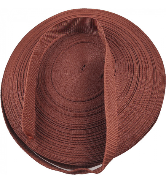 Polypropylene strap 30 mm lt. brown (packaging 50 m)