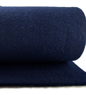 Technical felt 3 mm color dark blue, width 150 cm Technical felt 3 mm color dark blue, width 150 cm