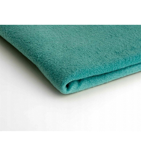 Microfleece fabric color lt. emerald 1.55 m x 0.33 m