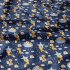 Cotton fabrics, by the meter. Foxes on the Blue