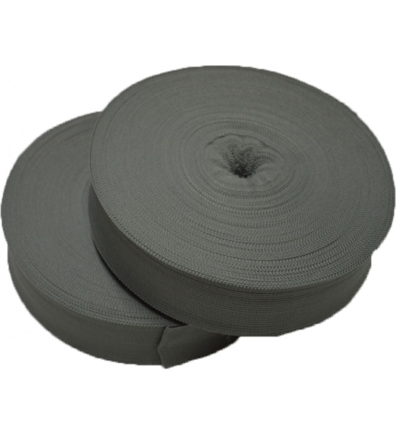 Lemovací proužek  PES 40 mm  barva šedá