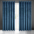 Decorative velour curtain with eyelets GRANAT 140x250 cm