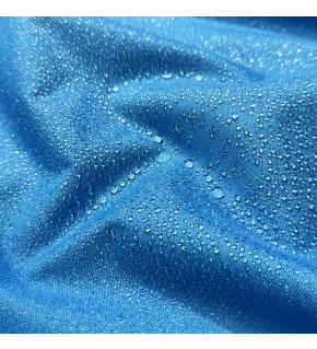 Water-repellent Oxford fabric with PU coating, 200 g/m², width 160 cm, dark blue