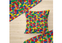 Cotton fabric Lego