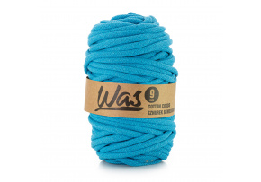 Cotton cord 9mm, 50m, color blue 280