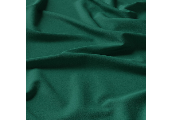Solid-colored cotton fabric, color Emerald 502-4