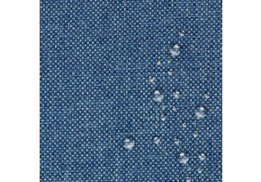 Waterproof Fabric Linen Imitation-06, Dark. Blue
