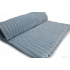 Fabric with stripes, 300 g/m², width 160 cm, by the meter, light blue