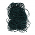 Round elastic band Dk. green 3 mm