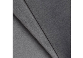 Velvet upholstery fabric, Velluto, Anthracite