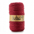 Cotton cord 5mm, 100m, burgundy 170