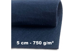 Technical felt 5 mm color Garnet, width 100 cm