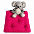 Waterproof garden seat cushion Oxford pink, 40 × 40 cm