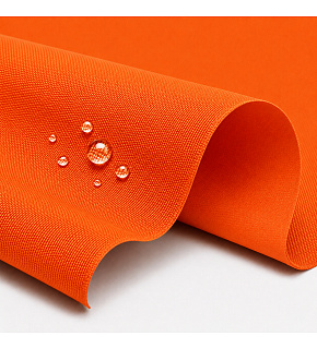 Waterproof fabric Kodura PVC coating 600D, 360 g/m², width 150 cm, orange