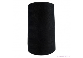 VIGA 120 threads for overlock machines 5000m color black 1627