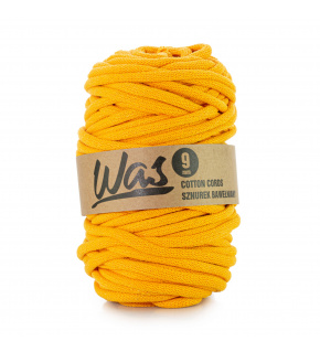 Cotton cord 9mm, 50m, dark yellow 070