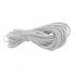 Round elastic white, 5 mm, by the meter