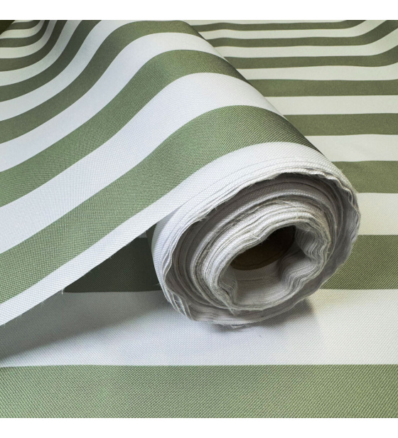 Venkovní látka na zahradní lehátka a houpací sítě barva bílo-šedá, 5 cm