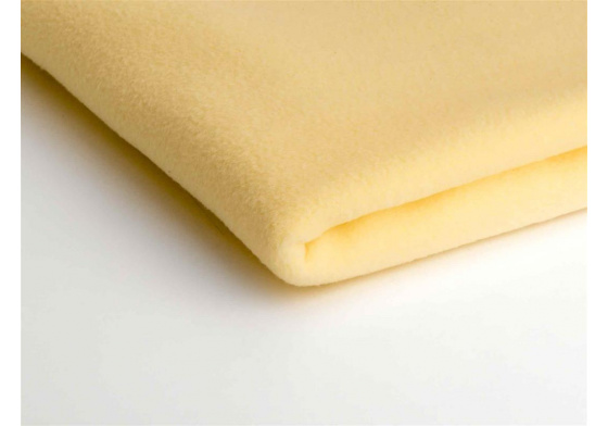 Microfleece Fabric Vanilla