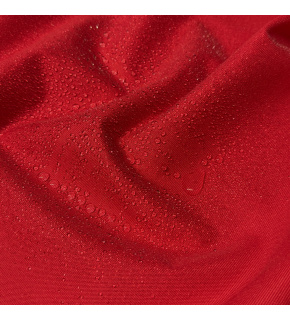 Water-repellent Oxford fabric with PU coating, 200 g/m², width 160 cm, Red
