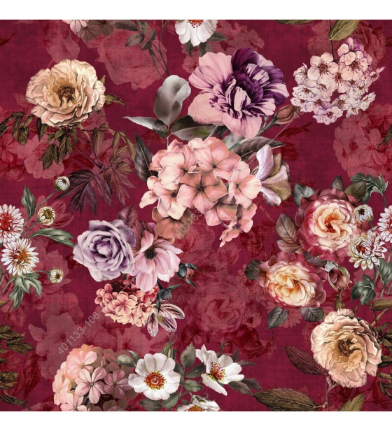 Velvet upholstery fabrics with print 401133-106